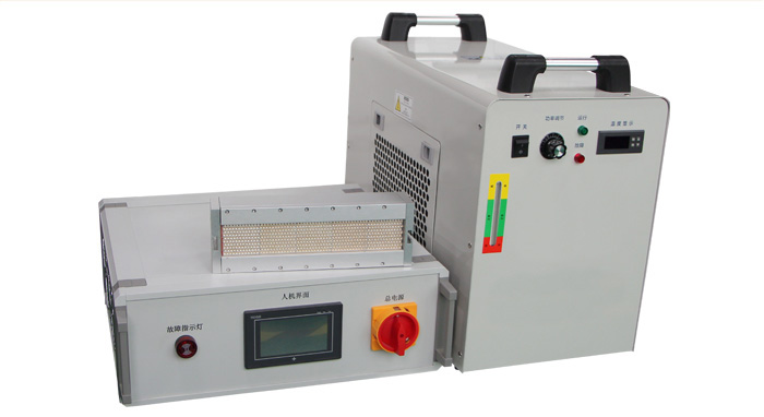 UV LED固化光源設(shè)備的三大配置照射頭、水冷機(jī)、電源驅(qū)動(dòng)